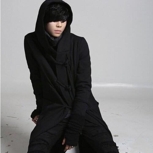 Мужские тренчи с капюшоном IKKB China At AliExpress