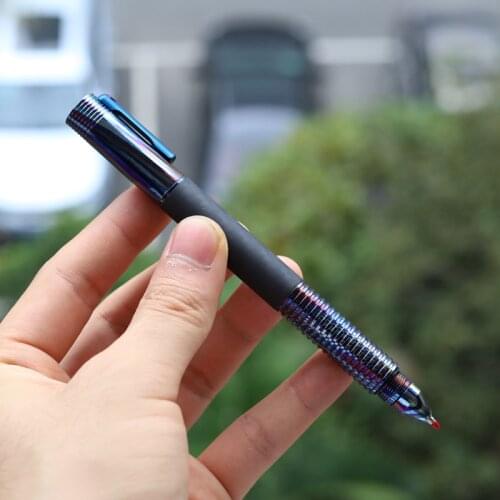 Mack Walker High Quality Timascus Tactical Pen Self- Defense Pen with 0.7mm refill