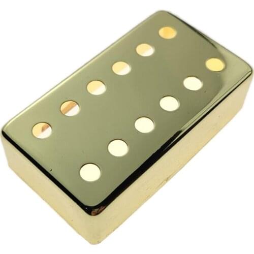 Metal Copper Bridge Pickup Cover 52mm Gold For LP Parts Accs