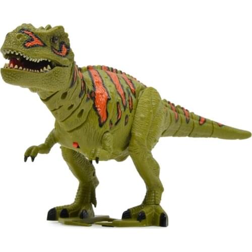 Electric Control Tyrannosaurus Toy Tyrannosaurus Simulation Walking Sound and light Animal Model Childrens Toys Boys Toys