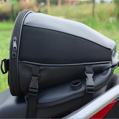 Motorcycle Tail Bag Motorbike Seat Back Bag Saddle Bag Rear Seat Package Waterproof Moto Motorbike Travel Saddle Tail Handbag