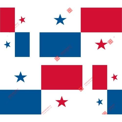 Set of Creative 4x Sticker Vinyl Car Bumper Decal Outdoor Car Moto World Flag Panama Racing Helme Tlaptop Stickers