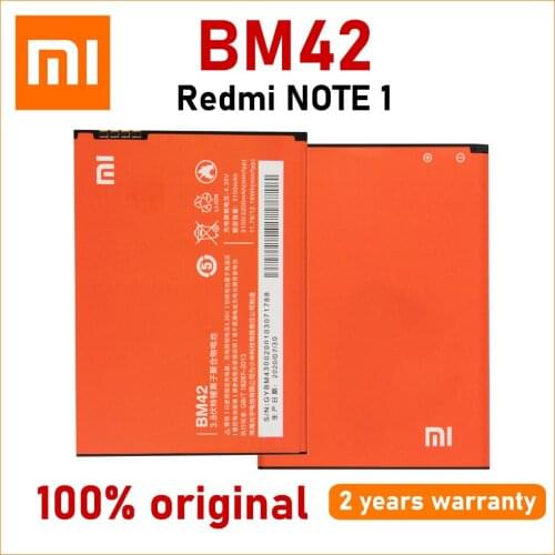 Xiao Mi Original 3200mAh BM42 Battery For Xiaomi Redmi Note Hongmi Note High Quality Batteries With Tools+Tracking number