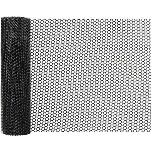 40x300CM 1 Roll Plastic Wire Fence Garden Courtyard Hexagonal Fence Mesh Poultry Fence Netting Frame DIY Outdoor Decor