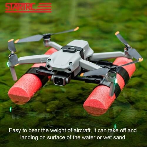 STARTRC Mavic Air 2S Landing Gear Damping Training Landing Leg Buoyancy Stick Floating Water Float Skid for DJI Air 2 Accessory