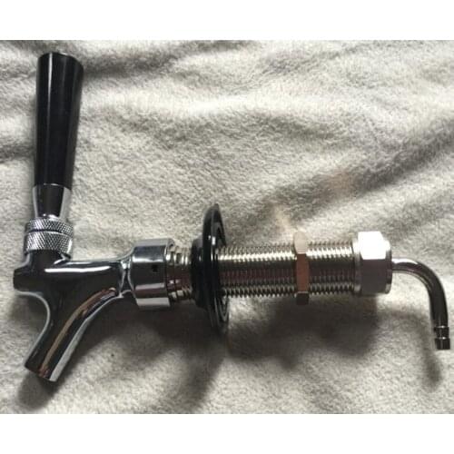 Beer barrel not adjustable beer faucet kegerator tap homebrew, Thread length 80mm and total length 92.5mm beer equipment