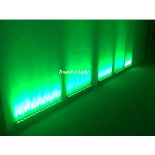High Bright Indoor LED Wall Washer Light 18x10W RGBW 4in1 LED Bar Wall Washer IP20 No Waterproof BAR Wash