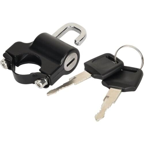 Bicycle Electric Bicycle Helmet Lock Anti-theft Fixed Multifunctional Lock Battery Motorcycle Handle Safety Hat Lock Universal