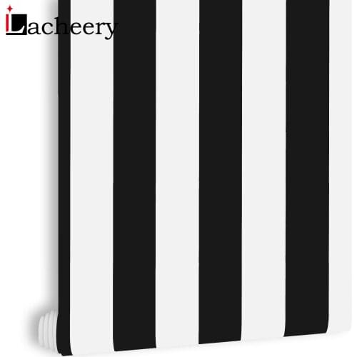Stripes Mural Wallpapers Waterproof Self Adhesive Floral Leaves Living Room Wall Stickers Furniture Renovation Paper Home Decors