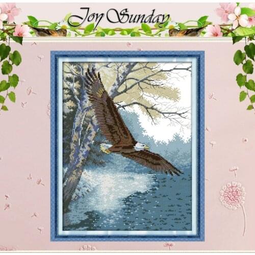 The Eagle Wings Patterns Counted Cross Stitch 11CT 14CT Cross Stitch Sets Chinese Cross-stitch Kits Embroidery Needlework