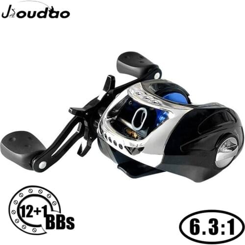 18+1BBs High Speed Fishing Reel Baitcasting Reel 5.5KG Max Drag 6.3:1 Freshwater/Saltwater Fishing