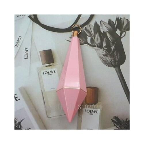 30pcs/lot Pink Diamond Shape Lipstick Tube, DIY Plastic Elegant Graceful Lip Rouge Sub Container, Women Lip Beauty Tool