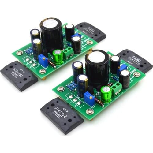 Assembeld PNP A1216 JLH1969 single-ended class A power amp board / kit