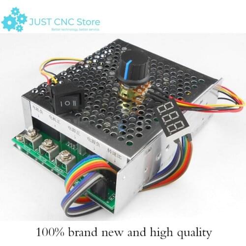 DC Motor Speed Controller 10-55V 100A Reversible PWM Control Forward Reverse Digital display