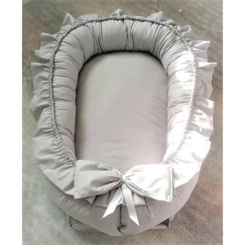Jaju Baby Handmade, Gray Design Lux Orthopedic Babynest