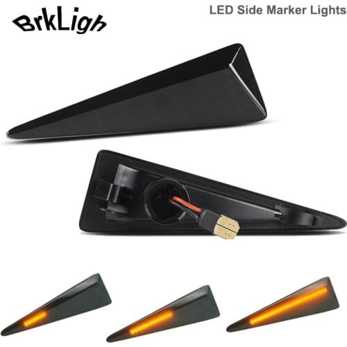 2Pcs Dynamic LED Side Marker Light Turn Repeater Lamps For Renault Espace MK4 Vel Satis Wind Avantime Megane 2 Scenic 2 Thalia 2