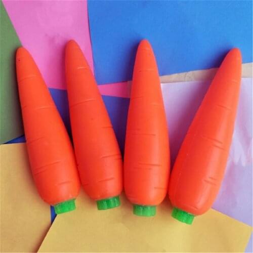 Shapeable Banana Carrot Vegetable Squeeze Toy Novelty Toy Not Squish Toy Kids