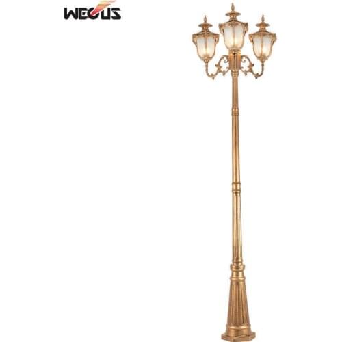 H≈2.8M) European landscape lights antique garden lights 2/3 headlights park road garden engineering lighting