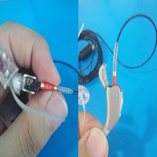 Hearing aid programming cable for different models of RIC CIC BTE hearing aid USB interface Direct power supply
