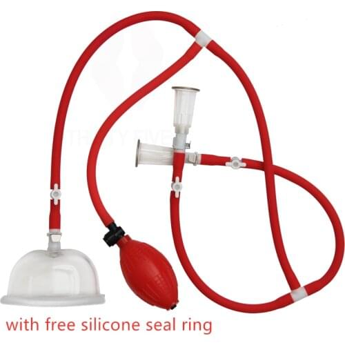 Multi-Function Pump Silicone Seal Sex Toy Vagina Sucking Nipple Sucker Pussy Cup Nips Erector Clitoris Massage Bullet SM Pro