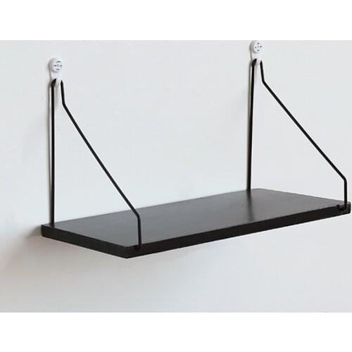 Kitchen Bathroom Wall Shelf Home Decoration Living Room Bedroom Iron Plant Flower Pot Shampoo Hanging Storage Rack Shelf Holder