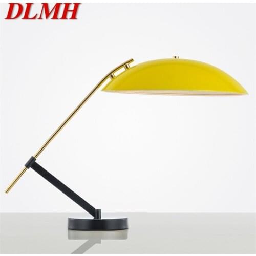 DLMH Modern Night Table Lamp Simple Design E14 Reading Desk Light Home LED Eye Protection For Children Office Bedroom Study
