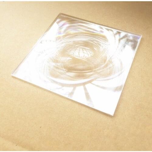 4 pcs Support Dropshipping optical lens Fresnel Lens square 30*30 MM Focal length 28mm 50 mm 80 mm square fresnel lens