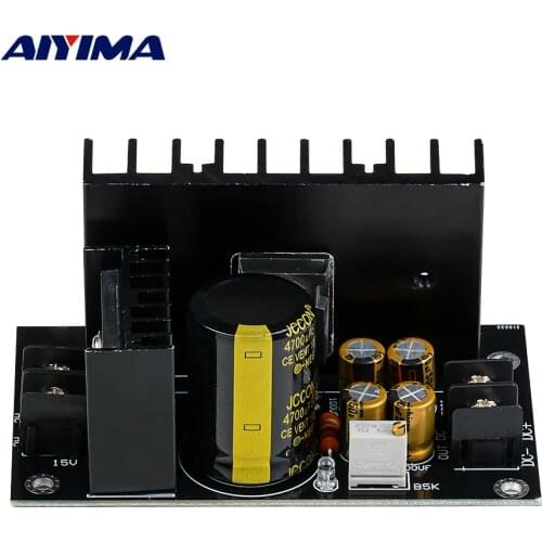 AIYIMA LT1083cp Rectifier Filter Power Supply Board High Current 7A Voltage Adjustable for Tube Preamp Filament Regulator 1PC