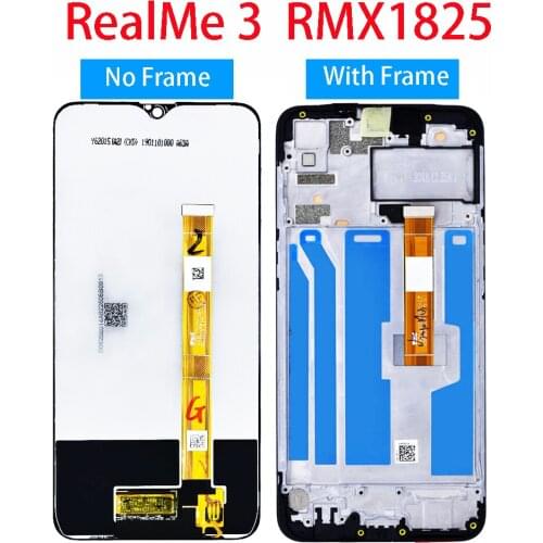 6.3Inch For Realme3 RMX1825 LCD Display Touch Screen Digitizer Replacement For Realme 3