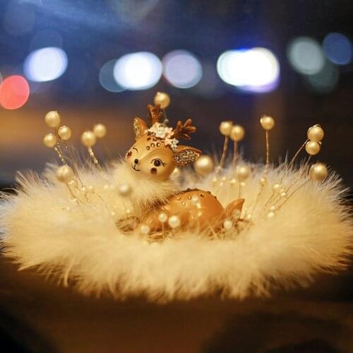 Bon Voyage Deer Car Interior Decorations