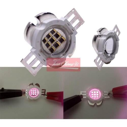 High Power LED IR Infrared 740nm 850nm 940nm 10W Emitter Light Lamp with 60-90 degree lens