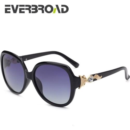 Vintage Women Sunglasses Diamond Simulants Accessories Metal Hinge Sunglasses Polaroid Oculos De Sol EV2752