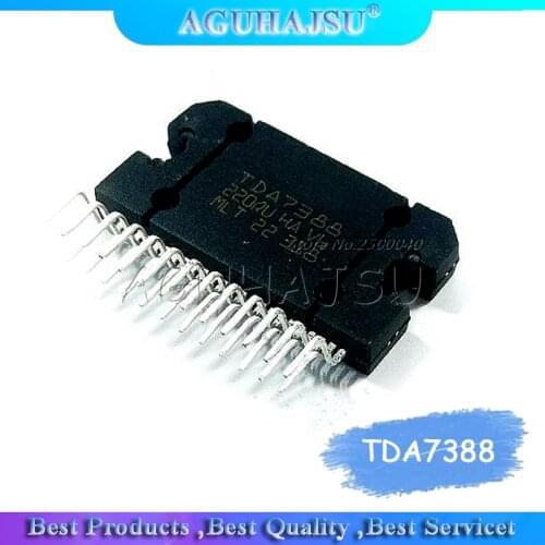 1PCS TDA7388 ZIP25 TDA7388A ZIP 7388A ZIP-25 42W quad bridge car radio amplifier original