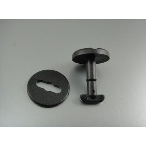 25pcs Carpet Floor Mat Twistlock Locking Clips Case For3 5 7 8 Series 82119410191, 51471881521