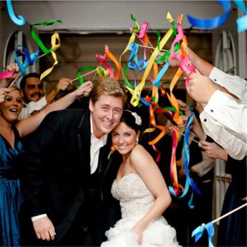 5pcs wedding decoration lawn warm ribbon hen party magic wand pull flower bride shower party decoration bachelor party-7