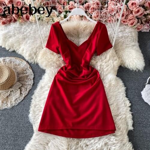 Abebey Red Summer Dresses