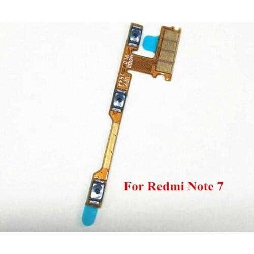 Side Buttons Power & Volume Flex Cable for Xiaomi Redmi Note 7 Note7