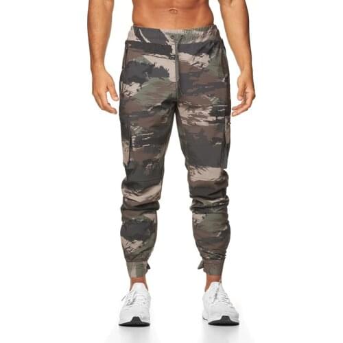 Europe United States New Mens Camouflage Sweatpants Male Running Training Loose Sports Pants Casual Fashion Qverall Trousers