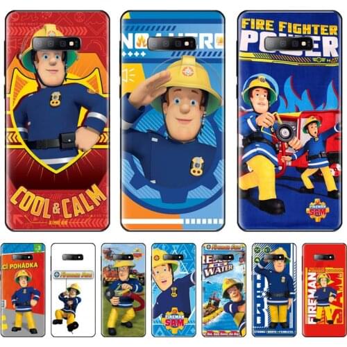 Fireman Sam Children Phone Case For Samsung galaxy S 7 8 9 10 20 edge A 6 10 20 30 50 51 70 note 10 plus