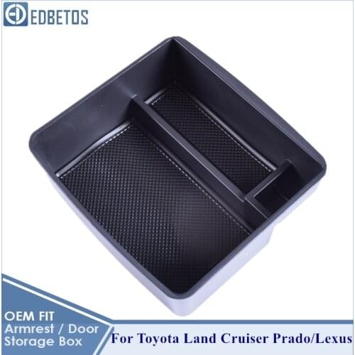 For Toyota Land Cruiser Prado FJ120 FJ150 and Lexus GX470 GX400 GX460 Cup Holder Storage Box Accessories Storage Box