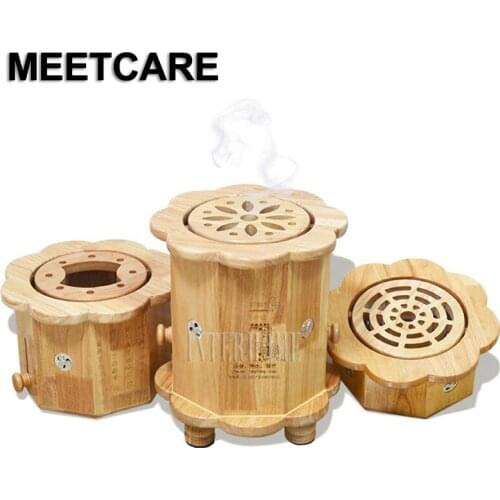 Oak System Acupuncture and Massage Bench Warming Moxibustion Apparatus Household Aizhu Block Smoked Chair Smokeless New