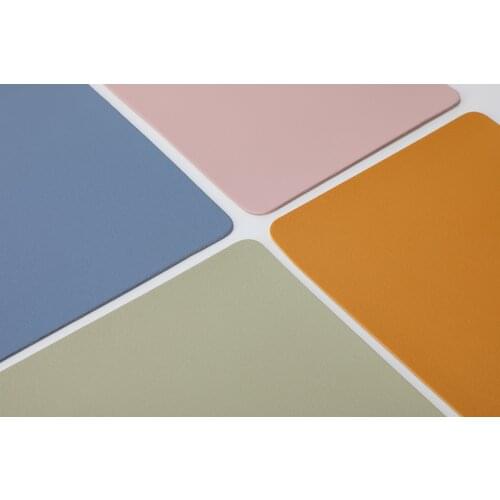 Double-Side PU Mouse Pad Large Size Anti-Slip Mousepad Waterproof Natural Rubber Gamer Desk Mat for Desktop PC Computer Game Pad