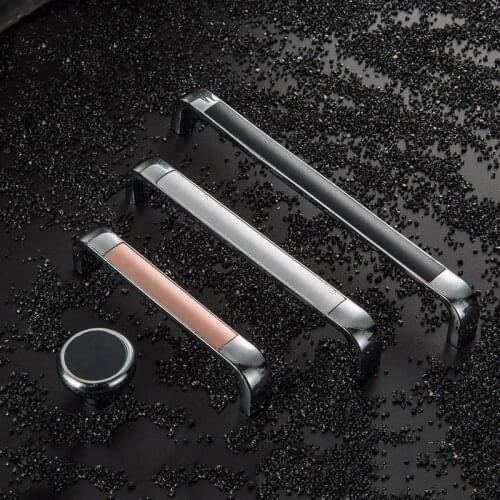 Modern Door Handle Silver Furniture Handles for Kitchen Cabinets Hardware Love Heart Cupboard Wardrobe Handle Pink Drawer Pulls