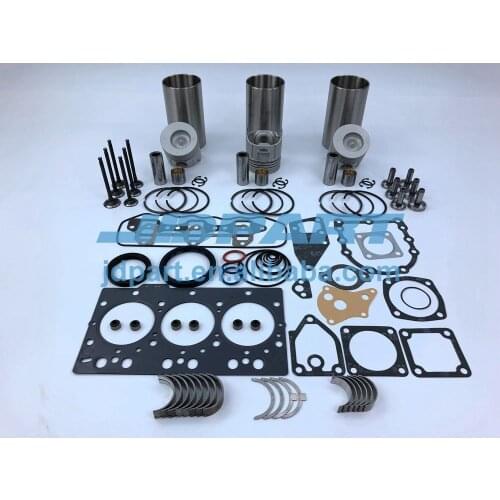 New 3TNE78 Overhaul Kit Piston Rings Bearing Set Full Gasket Kit Engine Valve For Yanmar