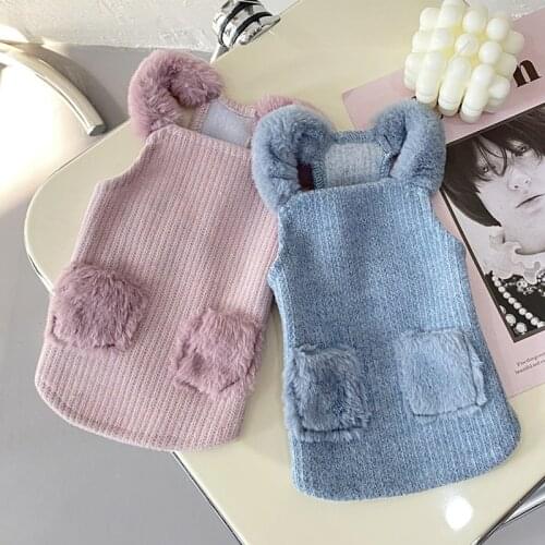 Pets Clothes Chihuahua Maltese Toy Dogs Winter Warm Vest