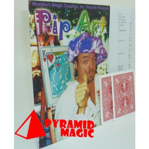Pip Art by Dan Harlan / close-up street card magic trick / wholesale