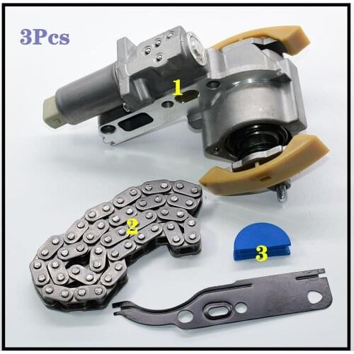Camshaft Timing Chain + Tensioner kit For A3 A4 A6 TT for Polo Golf Bora Beetle Passat B5 1.8 T 058109088L 058 109 088 L