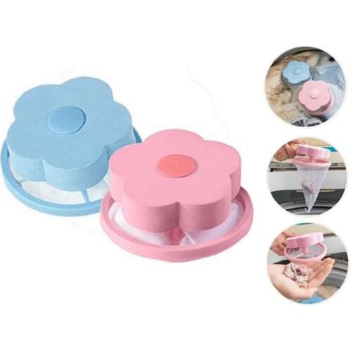 10pcs Reusable Laundry Nap Pet Hair Remover Washing Machine Floating Lint Hair Filter Net Floating Pet Fur Catcher DEC595