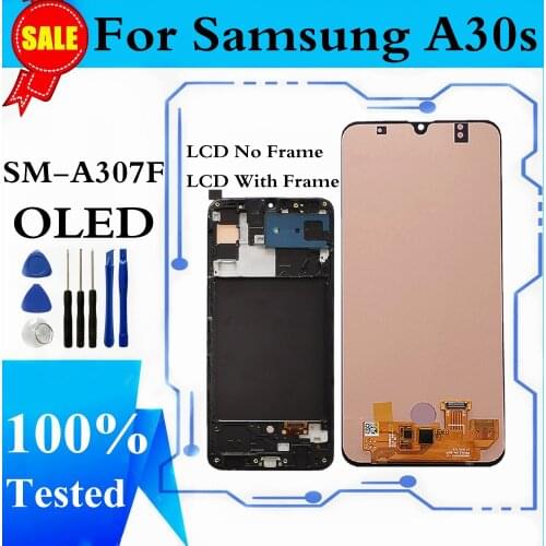 LCD For Samsung Galaxy A30s A307F A307 A307FN LCD Display Screen Replacement Digitizer Assembly Spare Part