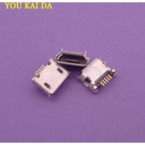 1000pcs/lot 5pin micro mini usb connector charing port socket jack v8 port plug dock for cell phone mobile/smart phone